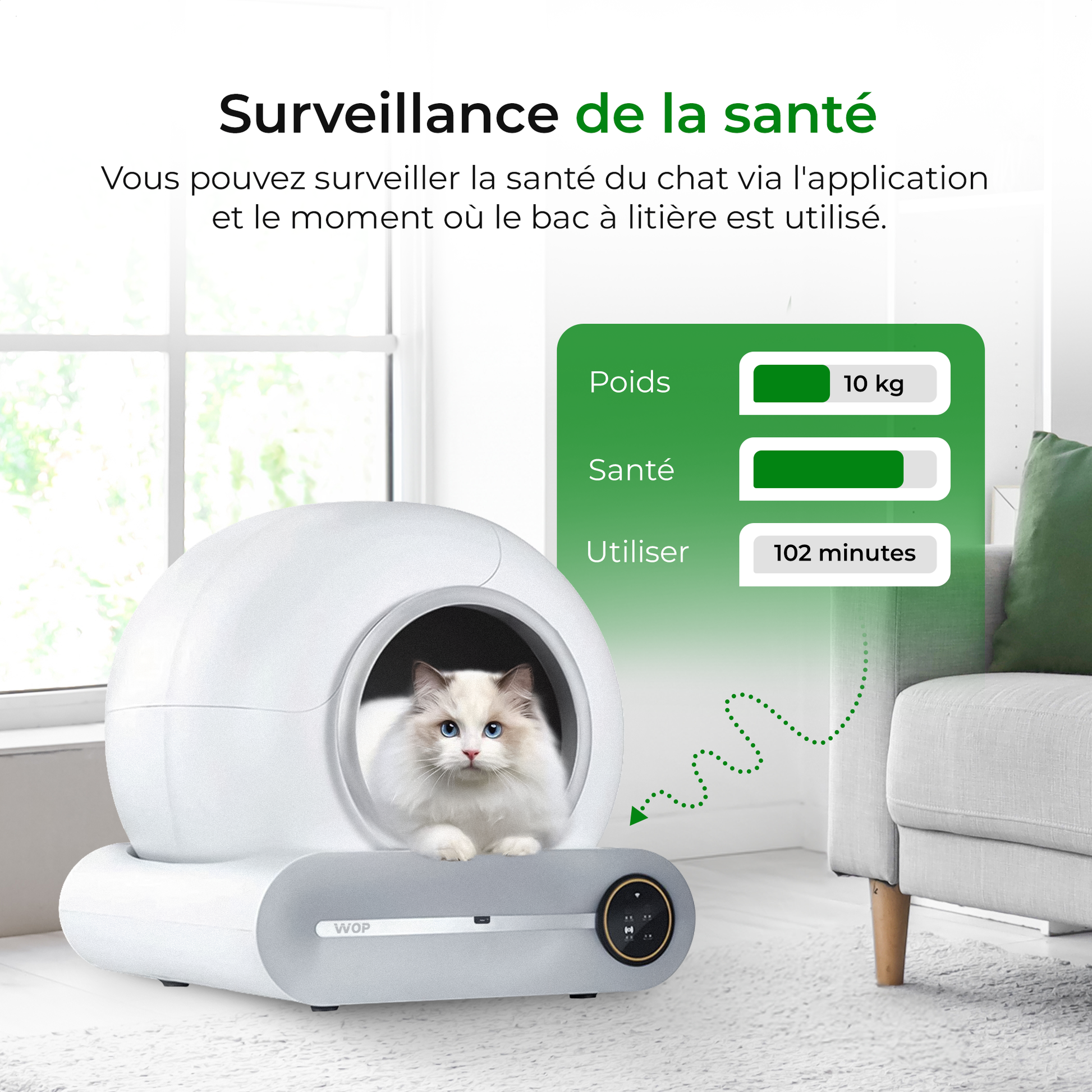 Petcare-Max™ Litière Intelligente